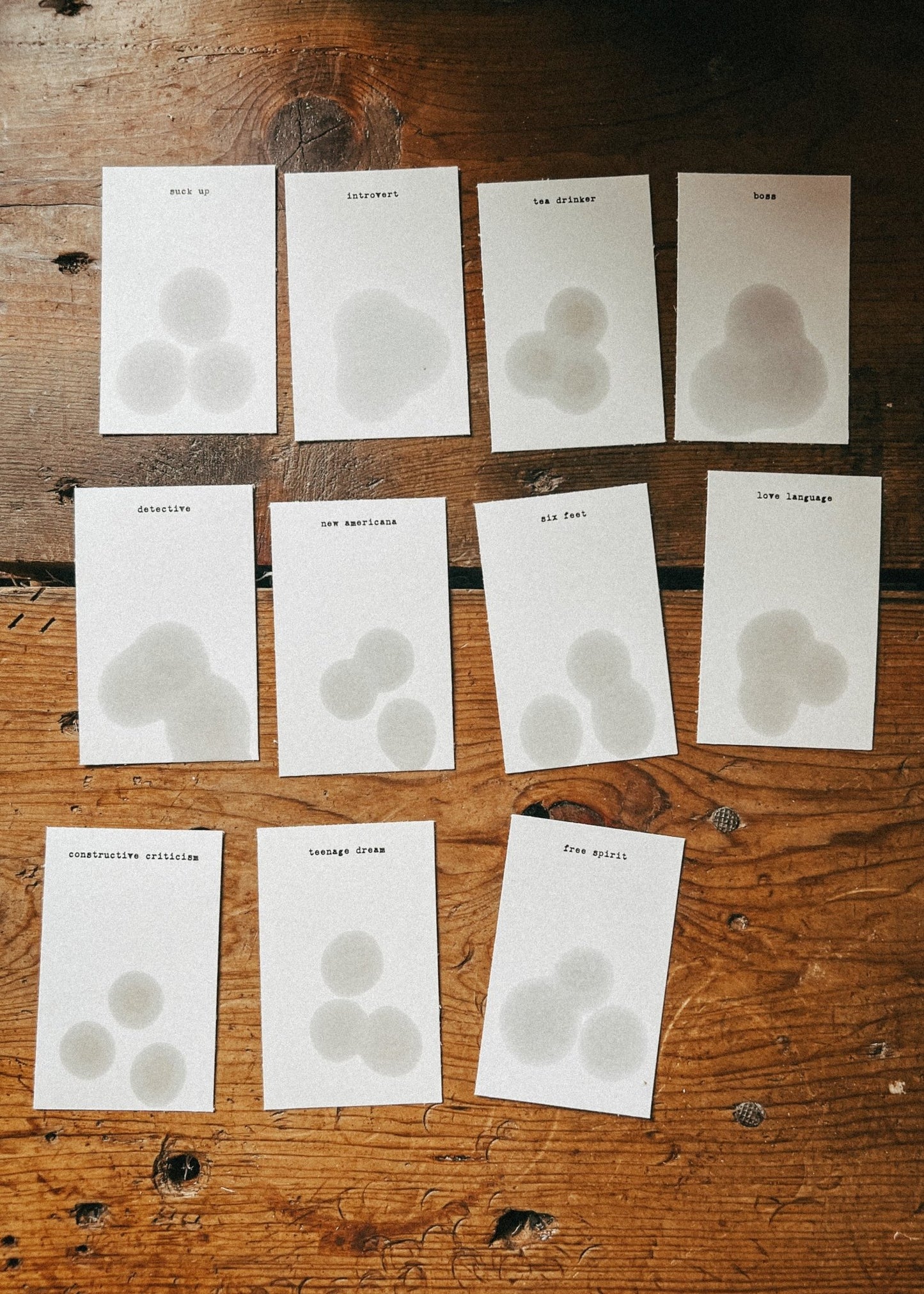 scent cards