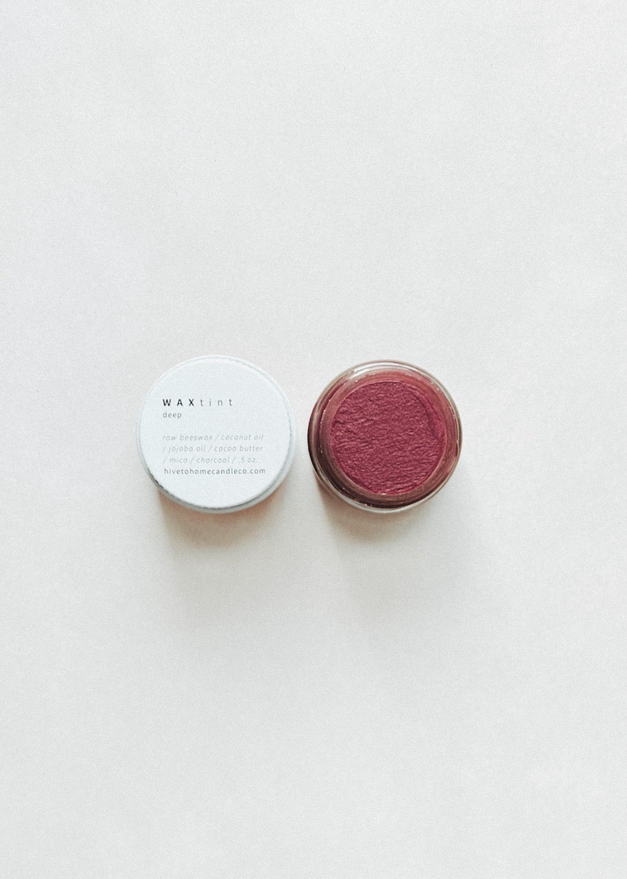 Hive To Home Waxtint lip and cheek tint deep