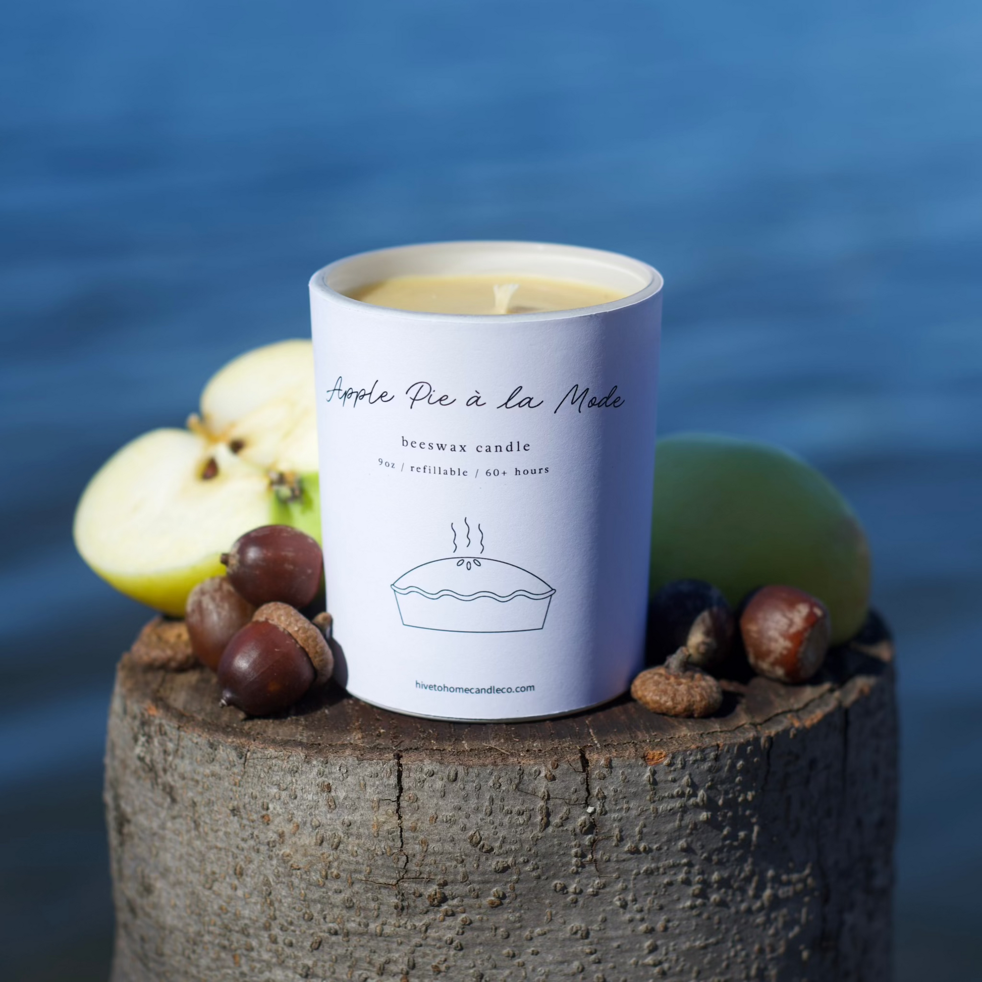 Apple Pie Ala Mode Fall Scented Candle From Hive To Home Candle Co