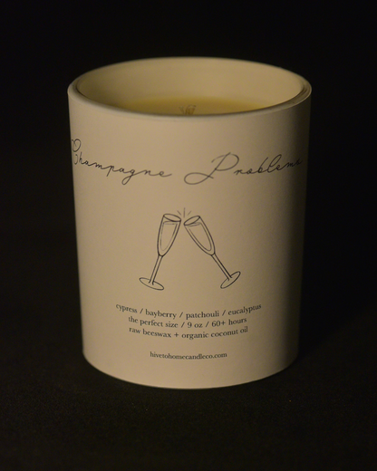 Perfect Champagne Problems Candle image