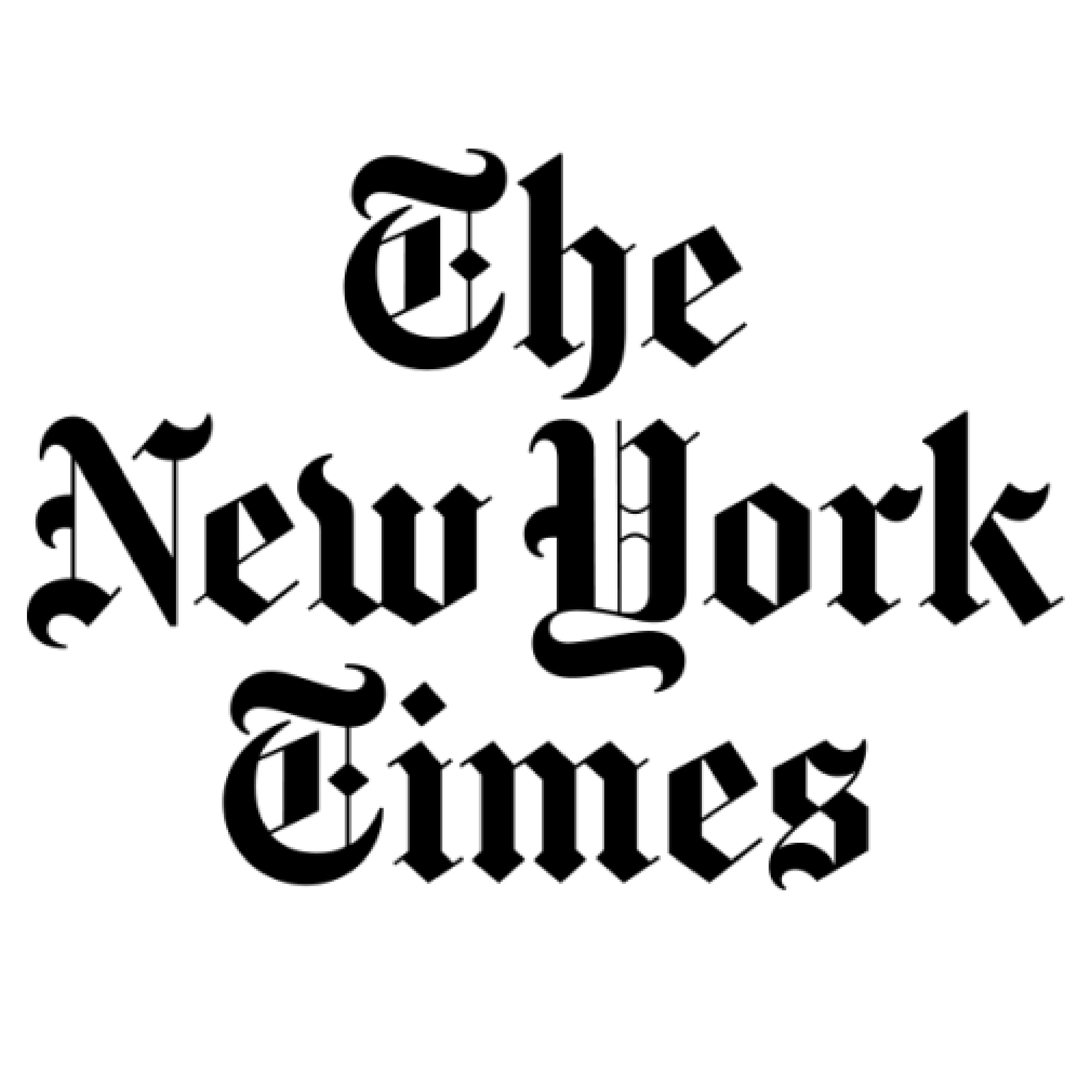 New York Times Logo for Hive To Home Candle Co article feature.