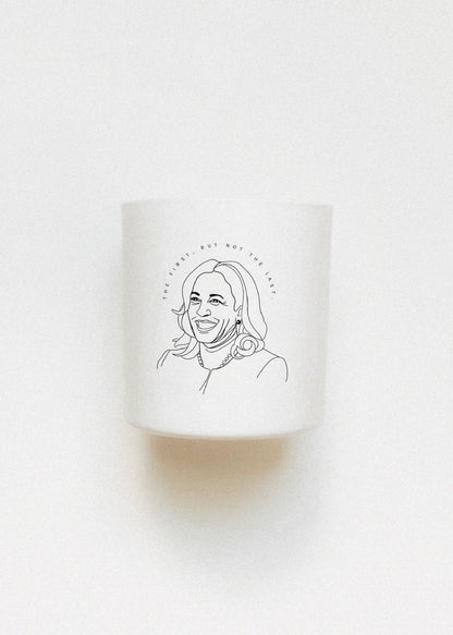 Feminist Powerful Women kamala harris the first candle