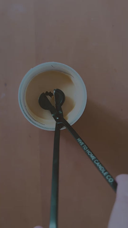 Candle wick trimmer how to use candle wick being trimmed candle wick cutter video