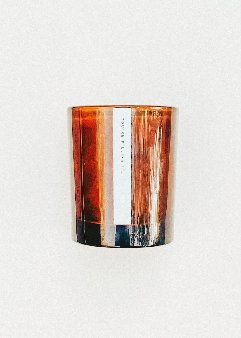 youre killing it giftable scented beeswax candle image